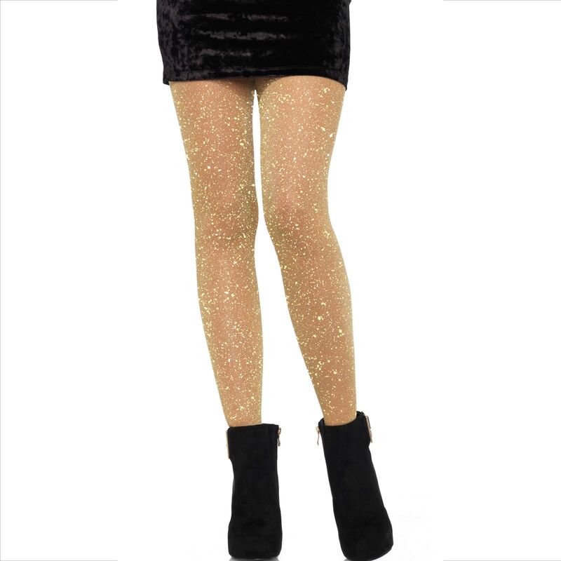 LEG AVENUE – COLLANT TRASPARENTI DORATO