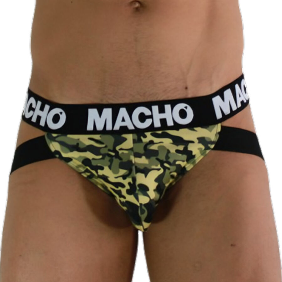 MACHO – MX25A JOCK LYCRA GIALLO S