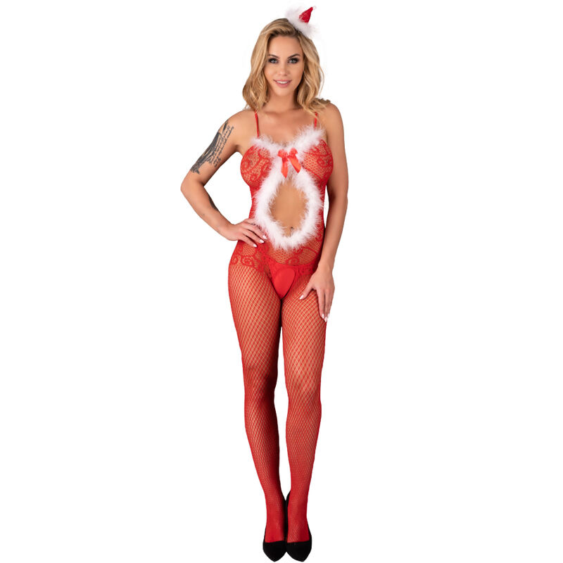 LIVCO CORSETTI FASHION – MAGALI LC 17178 BODYSTOCKING SENZA CAVALLO NATALE TAGLIA UNICA