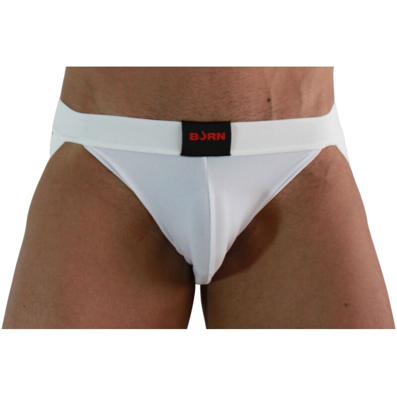 BURN – 007 JOCK LYCRA BLANCO S